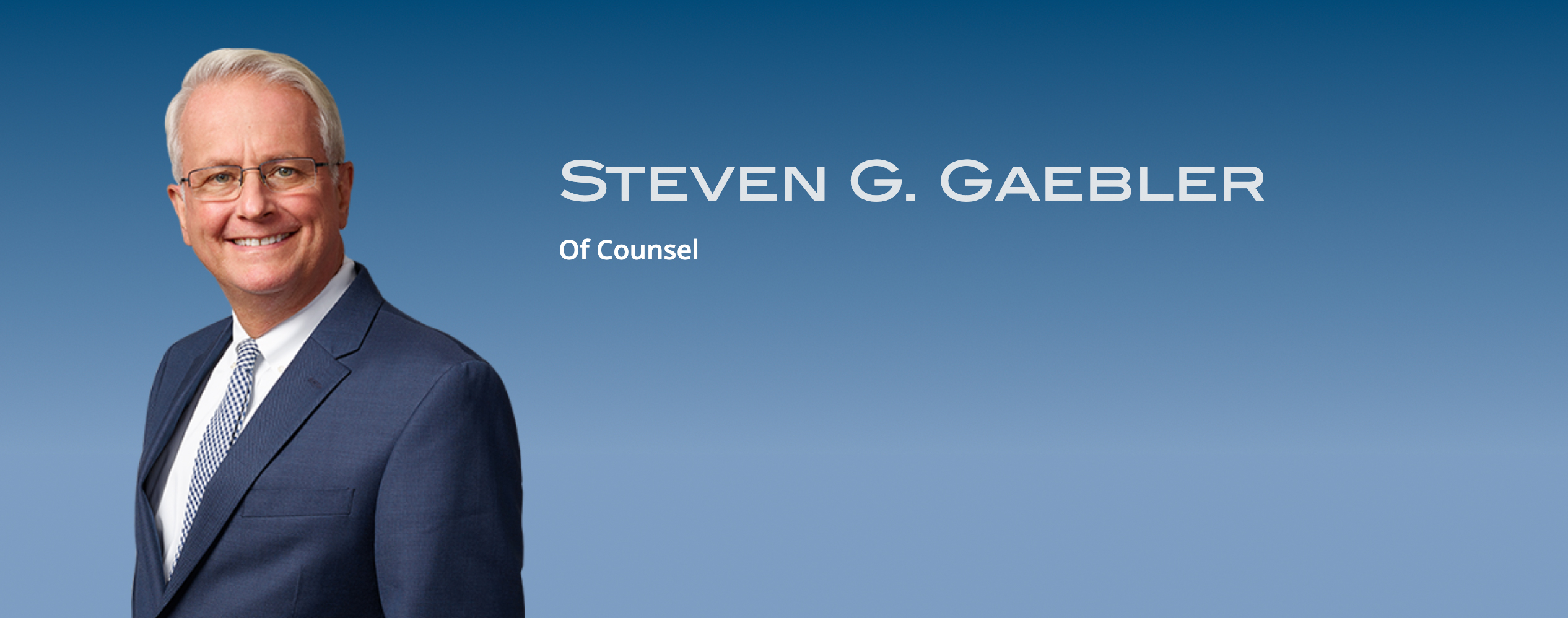 Steven G. Gaebler
